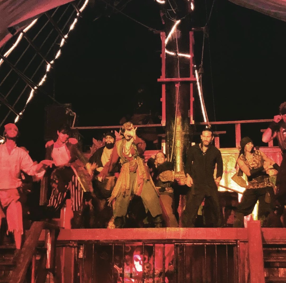 Jolly Roger pirate dinner cruise